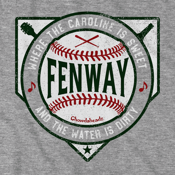 Sweet Caroline Dirty Water Fenway Tailgater Hoodie - Chowdaheadz