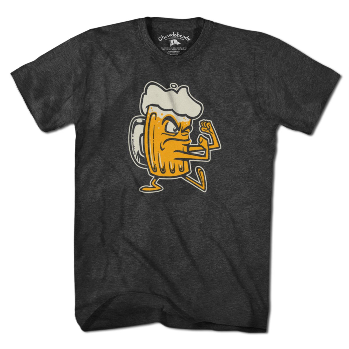 Fightin' Beer Mug T-Shirt - Chowdaheadz