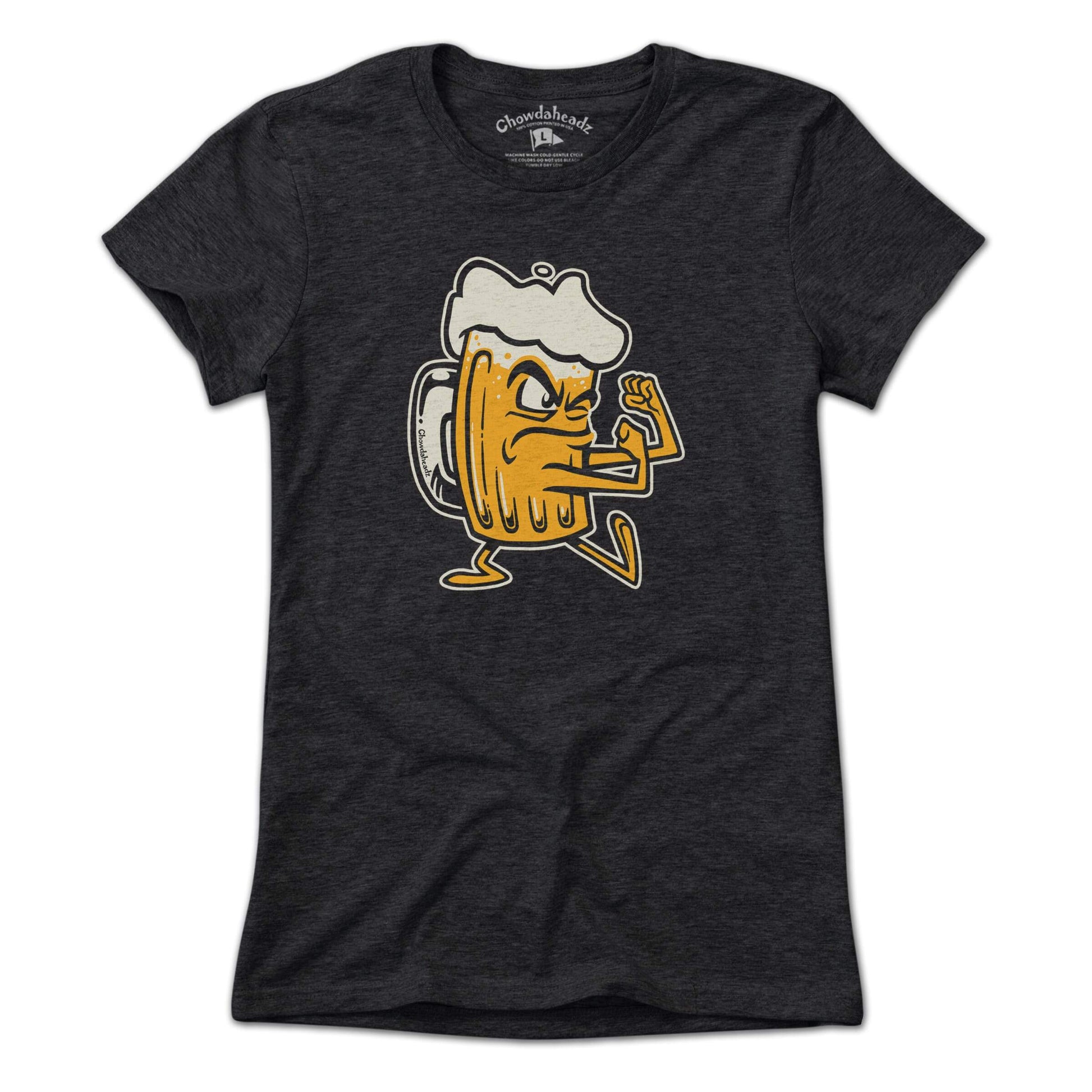 Fightin' Beer Mug T-Shirt - Chowdaheadz
