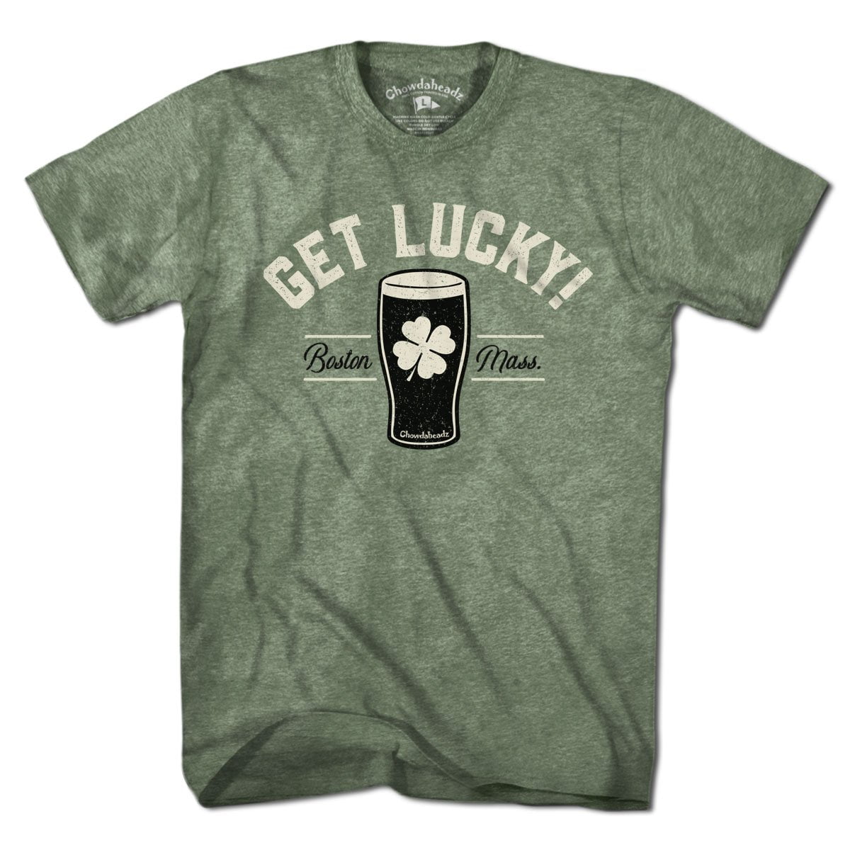 Get Lucky Irish Pint T-Shirt - Chowdaheadz