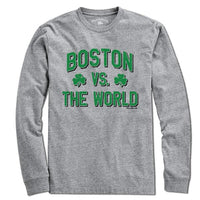 Boston vs The World Irish T-Shirt - Chowdaheadz