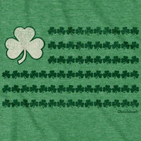 Irish Nation Shamrock Flag T-Shirt - Chowdaheadz