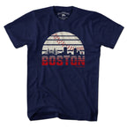 Boston Baseball Skyline T-Shirt - Chowdaheadz