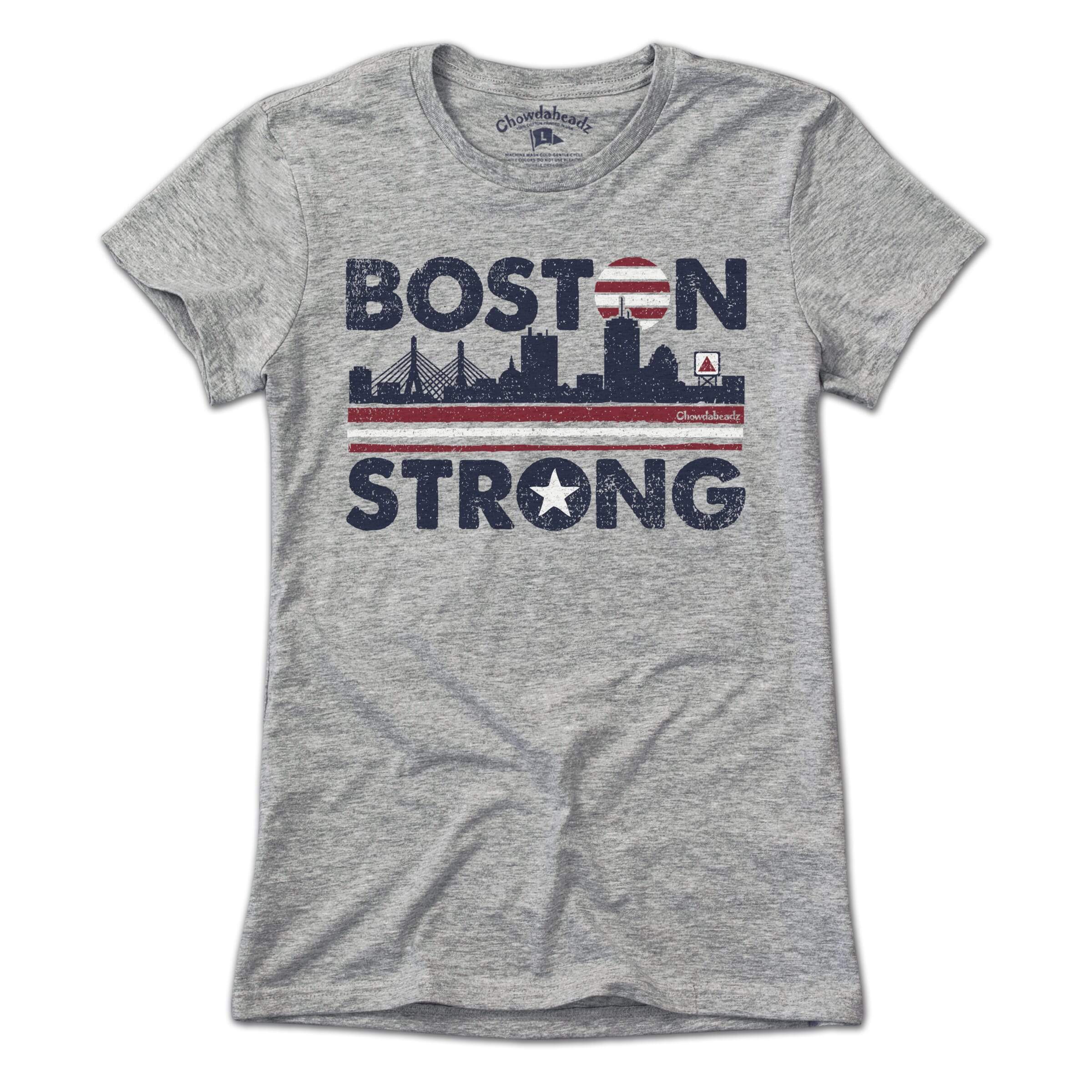 Boston Strong USA T-Shirt - Chowdaheadz