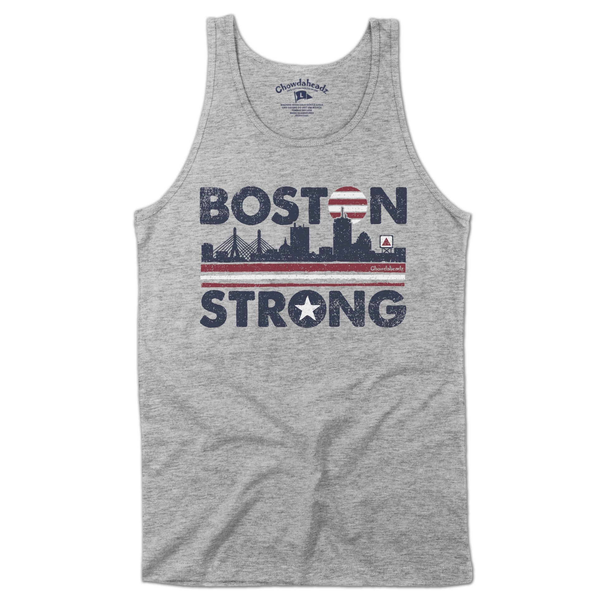 Boston Strong USA Men's Tank Top - Chowdaheadz
