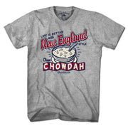 New England Clam Chowdah T-Shirt - Chowdaheadz