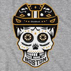 Boston Black & Gold Dead Head T-Shirt - Chowdaheadz