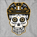 Boston Black And Gold Dead Head Hoodie - Chowdaheadz
