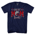 Best Mom Evah Football T-Shirt - Chowdaheadz