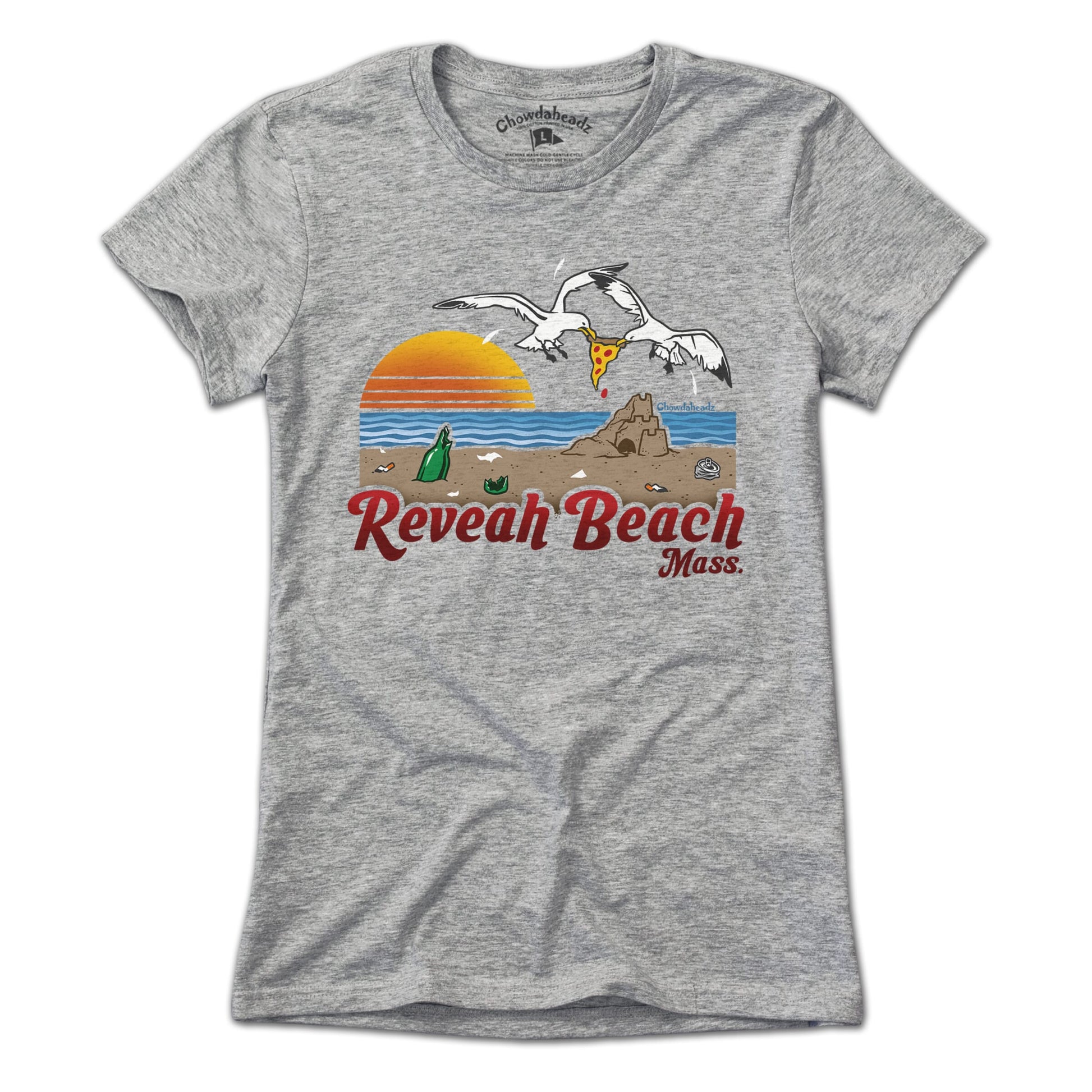 Reveah Beach T-Shirt - Chowdaheadz
