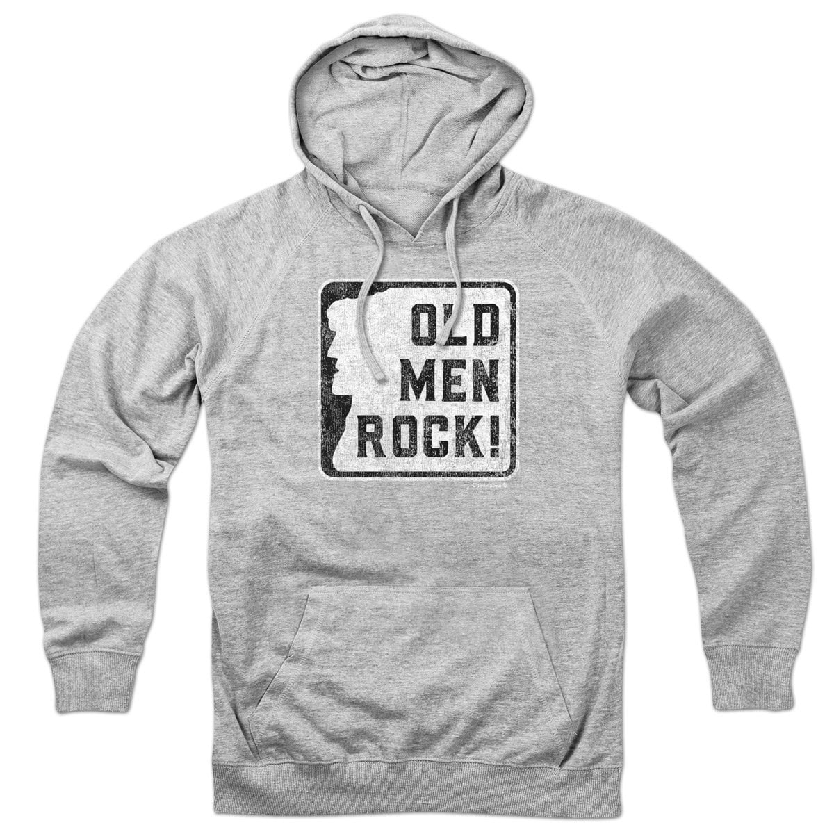 Old Men Rock Sign Hoodie - Chowdaheadz