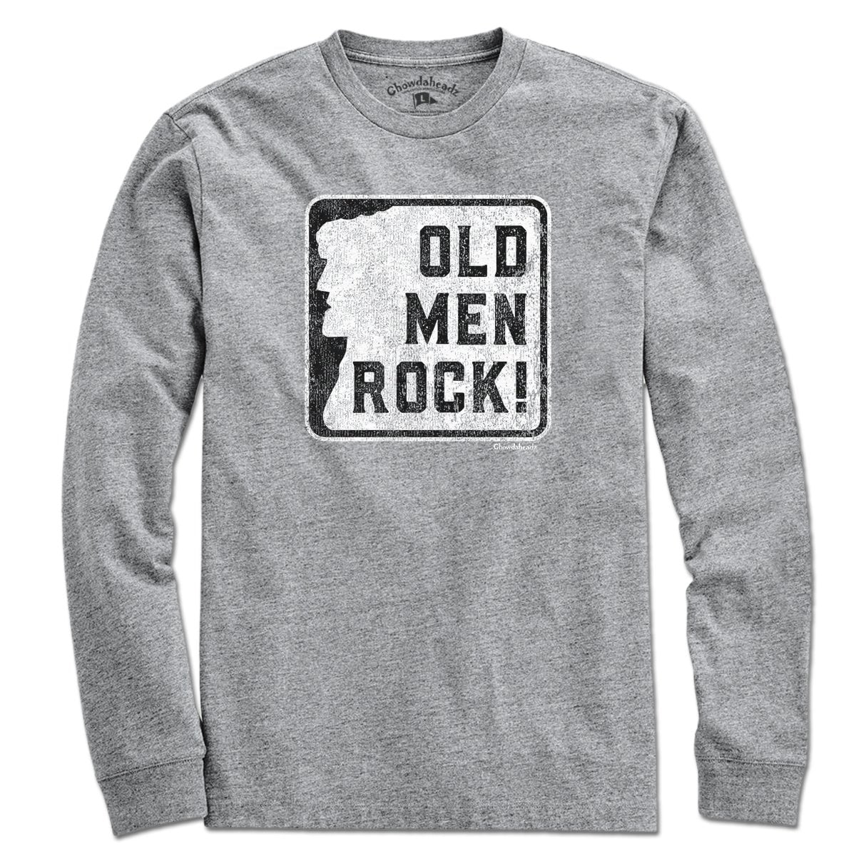 Old Men Rock Sign T-Shirt - Chowdaheadz