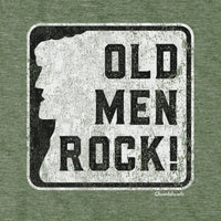 Old Men Rock Sign T-Shirt - Chowdaheadz