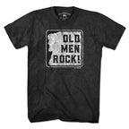 Old Men Rock Sign T-Shirt - Chowdaheadz
