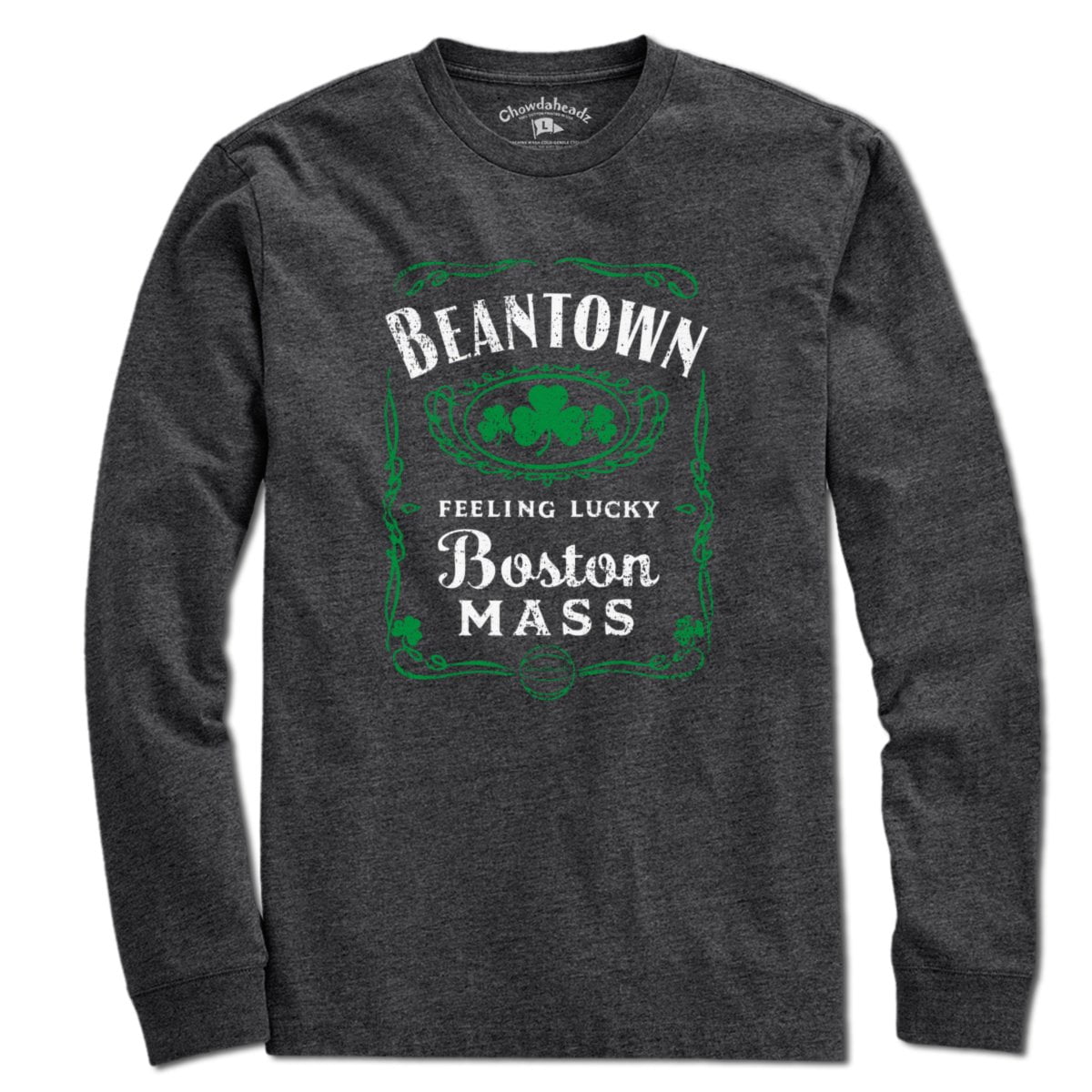 Beantown Boston Mass Label T-Shirt - Chowdaheadz