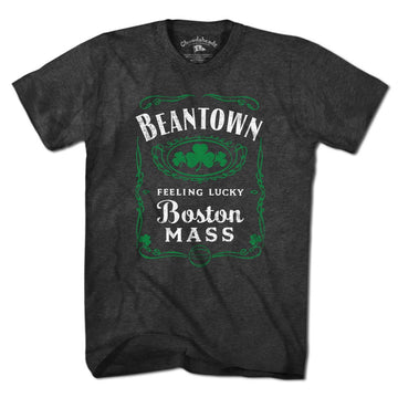 Beantown Boston Mass Label T-Shirt - Chowdaheadz