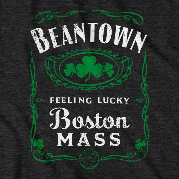 Beantown Boston Mass Label T-Shirt - Chowdaheadz