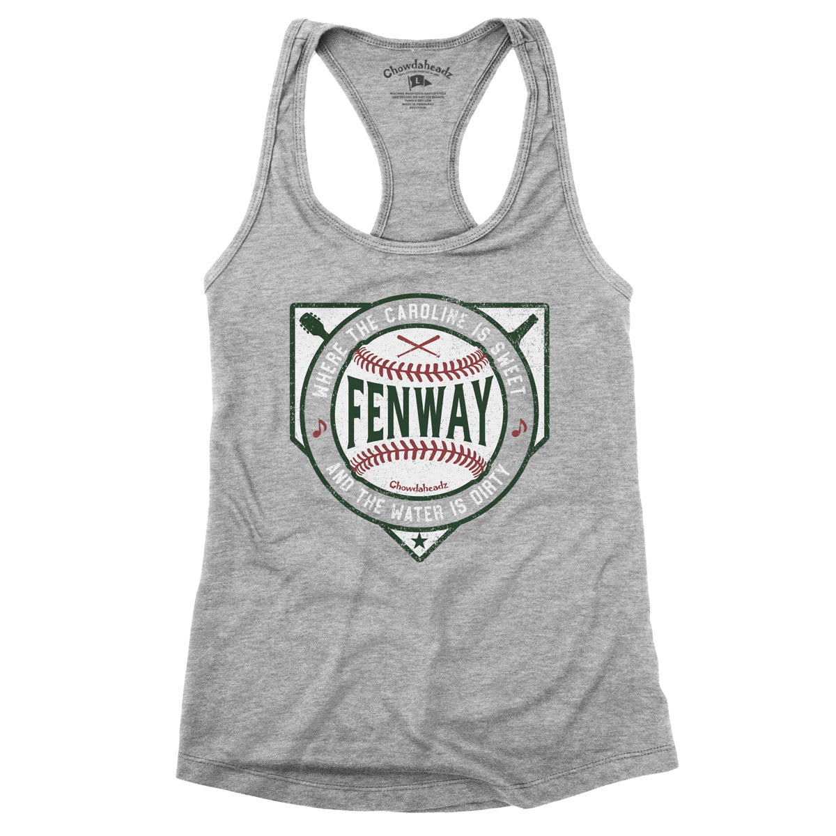 Sweet Caroline Dirty Water Fenway Women's Tank Top - Chowdaheadz