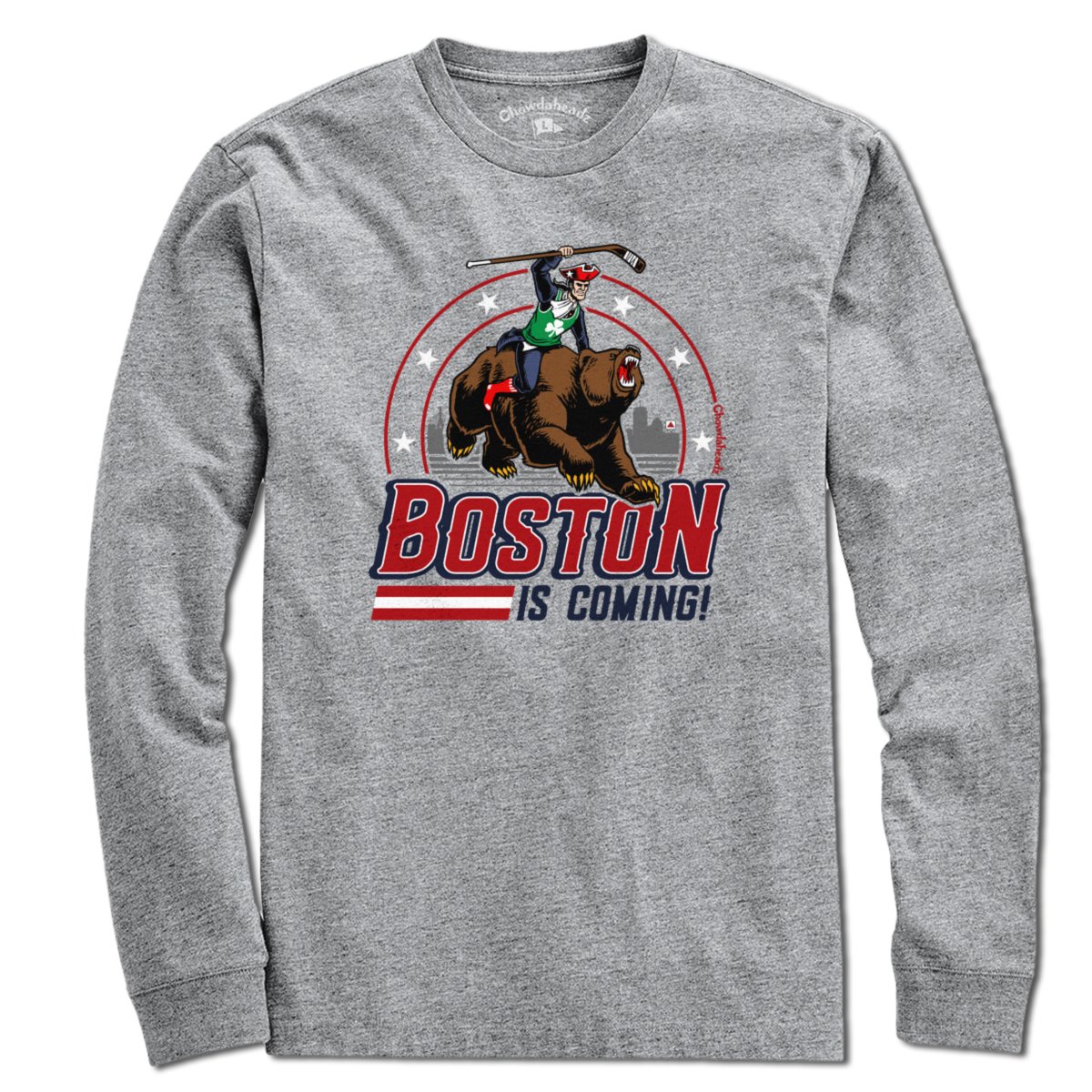 Boston is Coming T-Shirt - Chowdaheadz