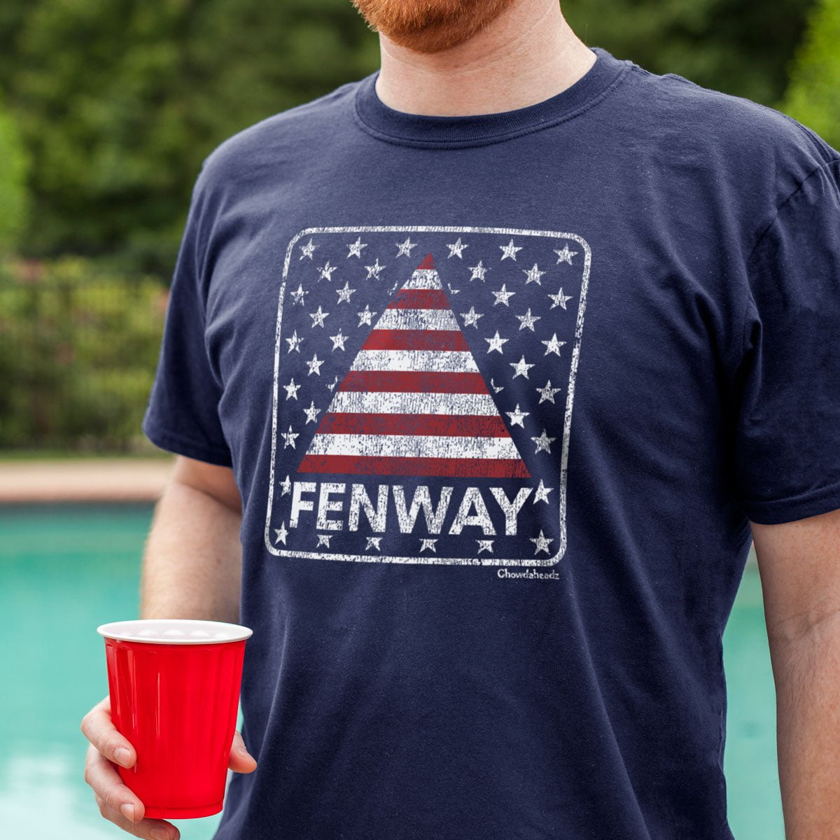Fenway Stars & Stripes t-shirt in alternate colorway — Father’s Day Fenway gift