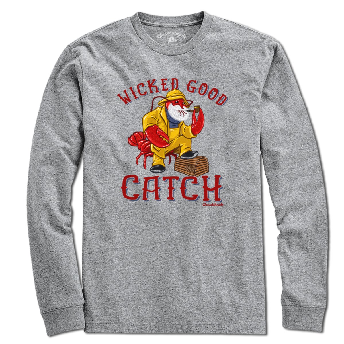 Wicked Good Catch Lobstah T-Shirt - Chowdaheadz