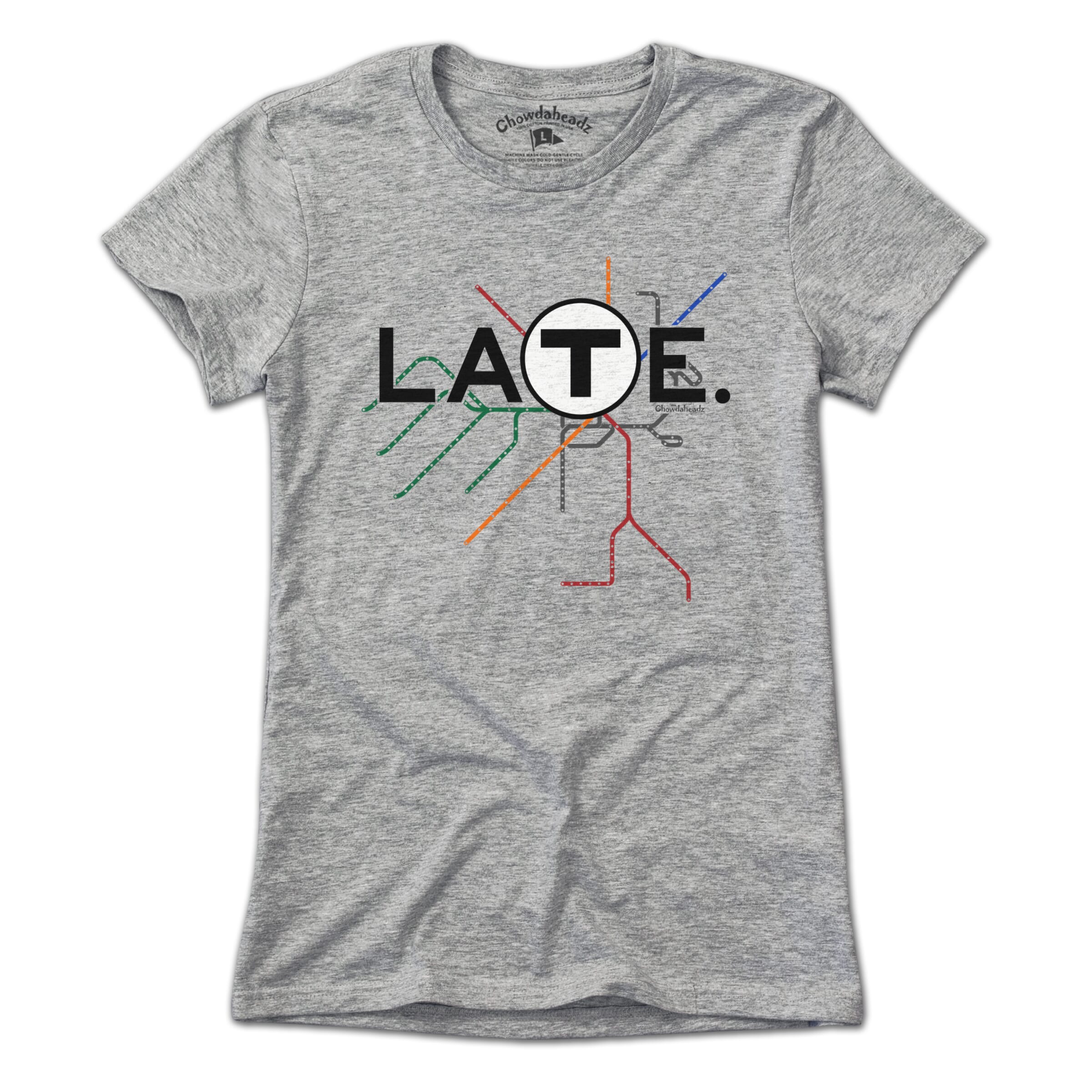 Late Commuter T-Shirt - Chowdaheadz