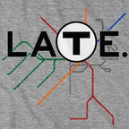 Late Commuter T-Shirt - Chowdaheadz