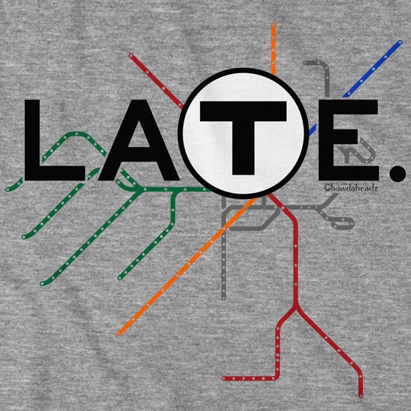 Late Commuter T-Shirt - Chowdaheadz
