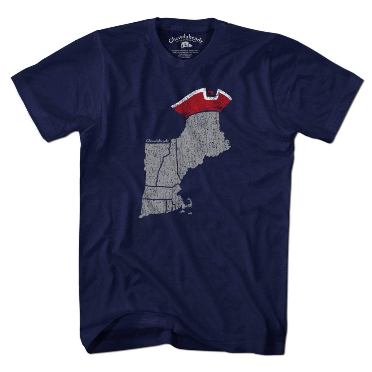 Patriotic New England T-Shirt - Chowdaheadz