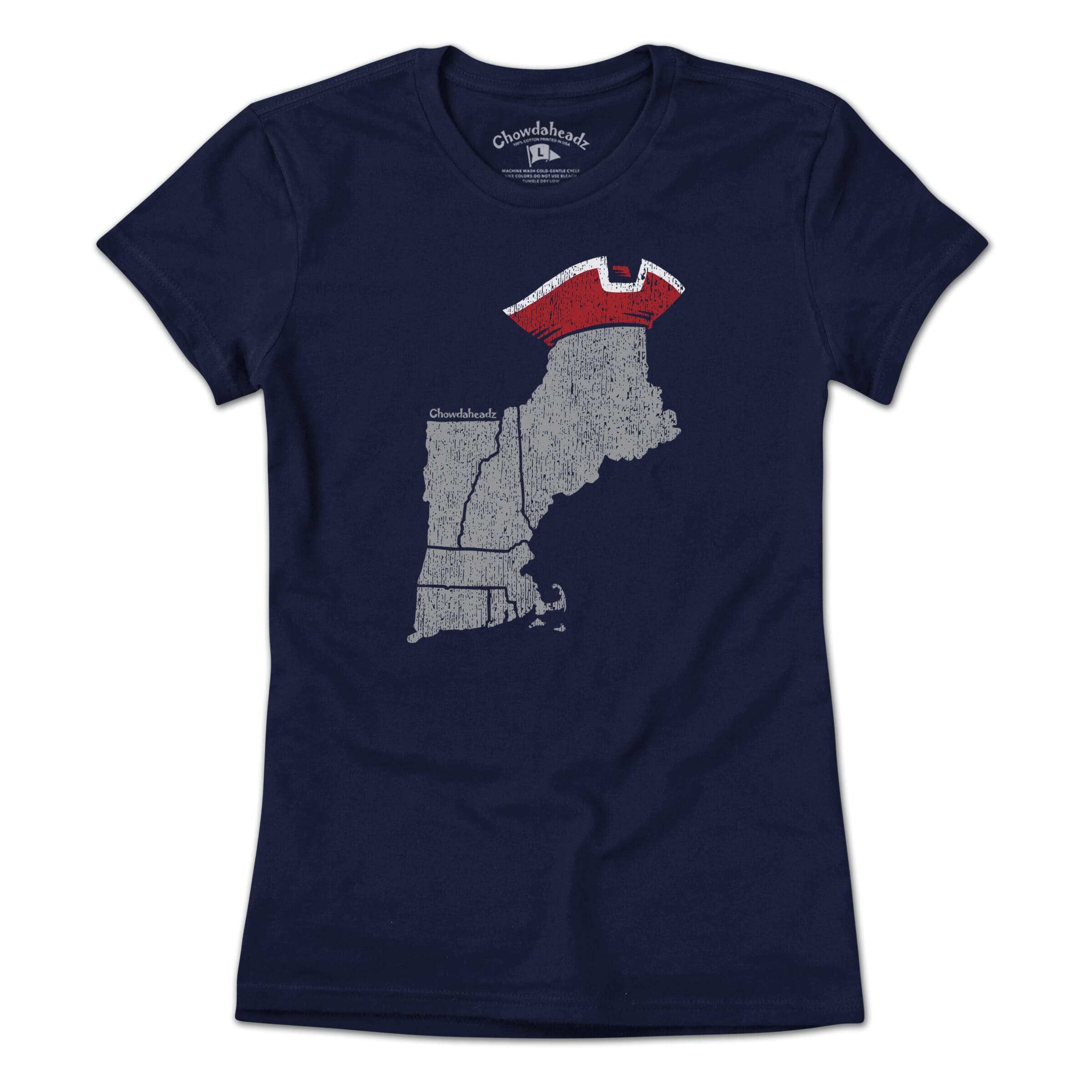 Patriotic New England T-Shirt - Chowdaheadz
