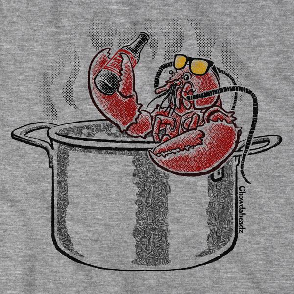 Hot Tub Lobstah T-Shirt - Chowdaheadz