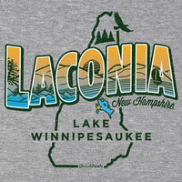 Laconia New Hampshire T-Shirt - Chowdaheadz