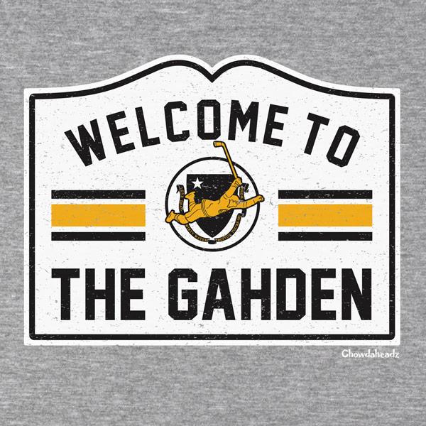 Welcome to the Gahden Hockey Hoodie - Chowdaheadz
