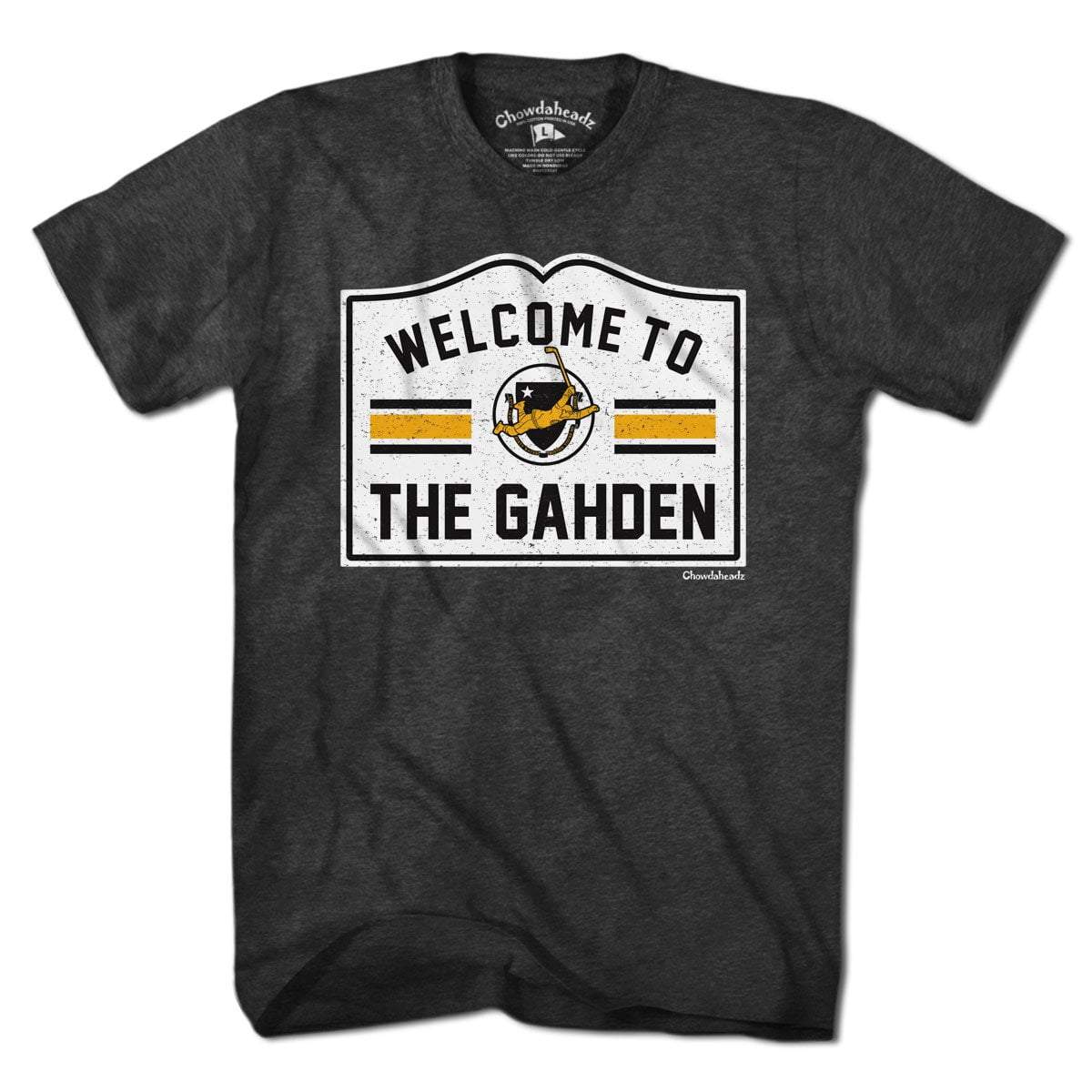Welcome to the Gahden Hockey T-Shirt - Chowdaheadz