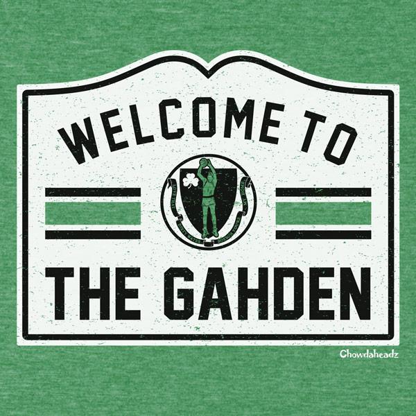 Welcome To The Gahden Basketball Tee - Chowdaheadz