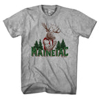Maineiac Muscle Moose T-Shirt - Chowdaheadz
