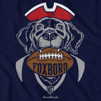 Foxboro Football Dog T-Shirt - Chowdaheadz