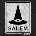 Salem MA Witch Hat Sign T-Shirt - Chowdaheadz