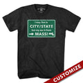 Custom My Ass is From Mass T-shirt - Chowdaheadz
