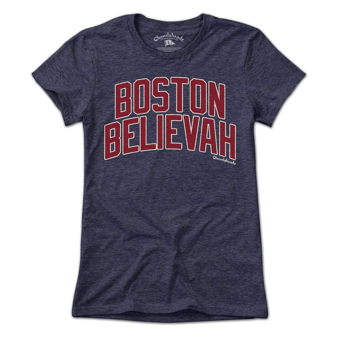 Boston Believah Baseball T-Shirt - Chowdaheadz