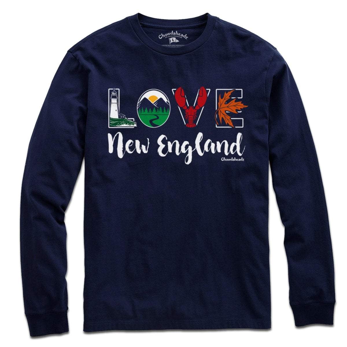 Lifestyle Love New England T-Shirt - Chowdaheadz