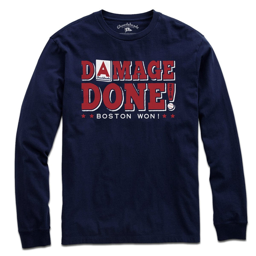 Damage Done Boston Won T-Shirt - Chowdaheadz