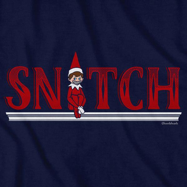 Snitch on the Shelf Holiday T-Shirt - Chowdaheadz