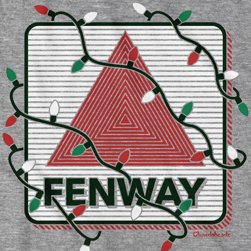 Fenway Holiday Lights T-Shirt - Chowdaheadz