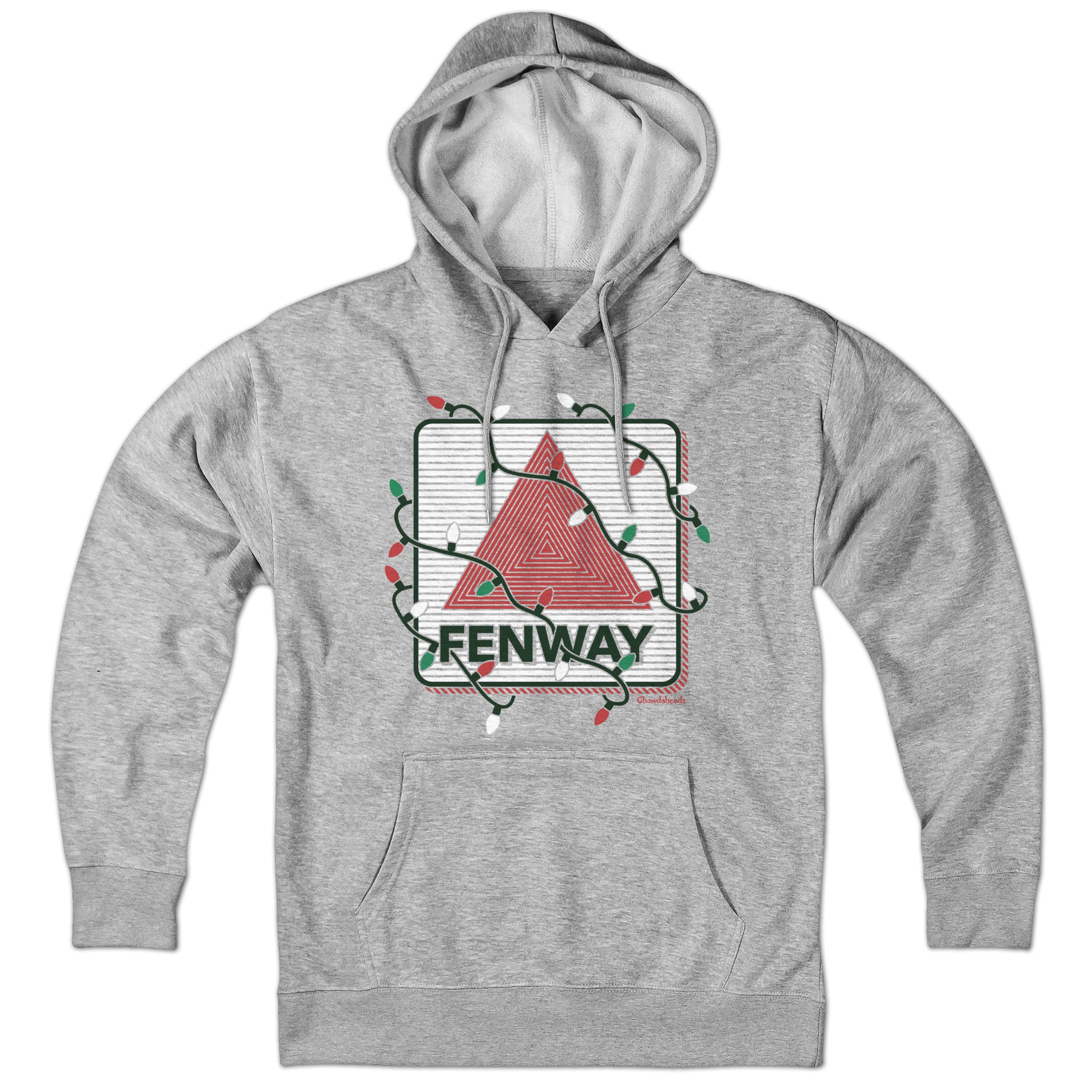 Fenway Holiday Lights Hoodie - Chowdaheadz
