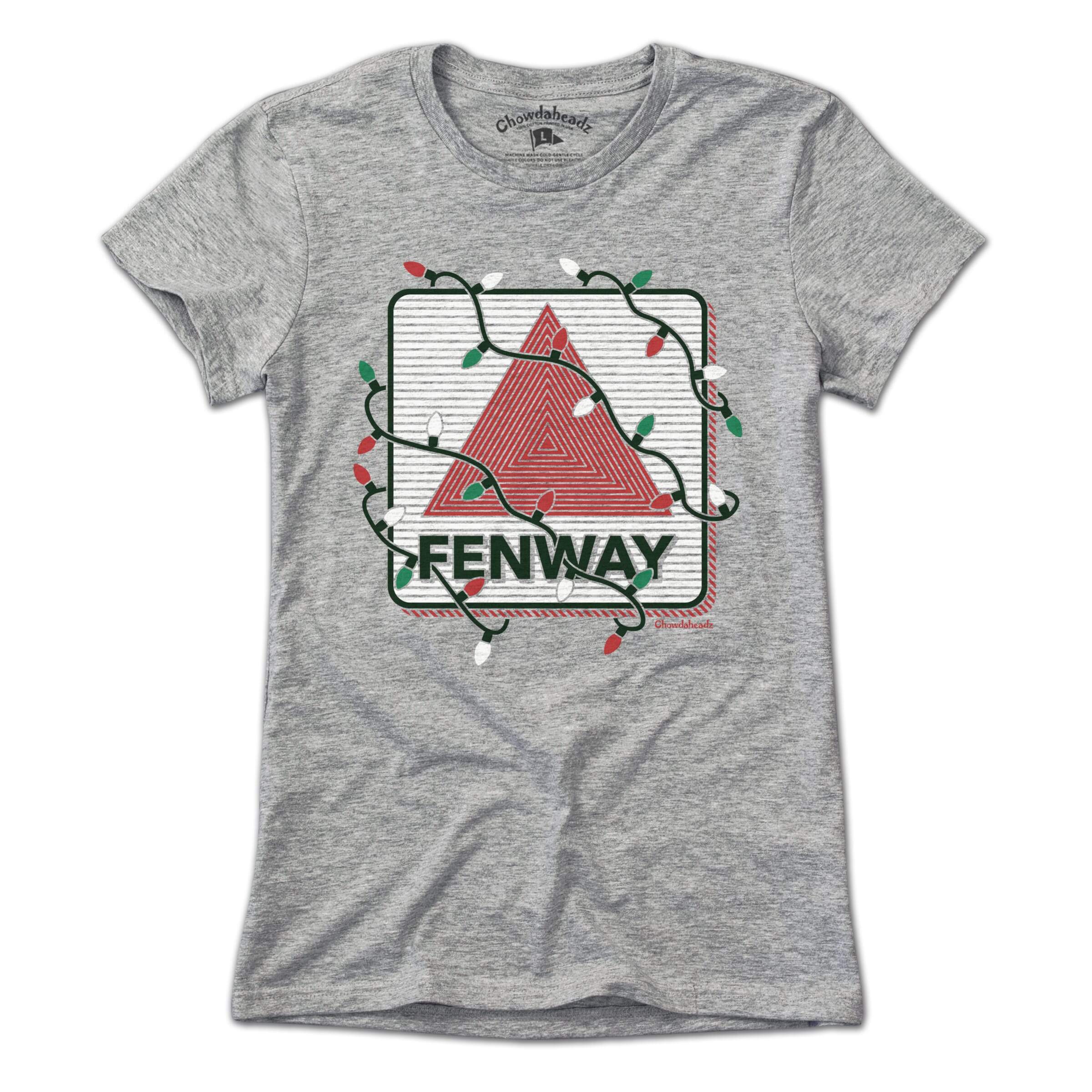 Fenway Holiday Lights T-Shirt - Chowdaheadz