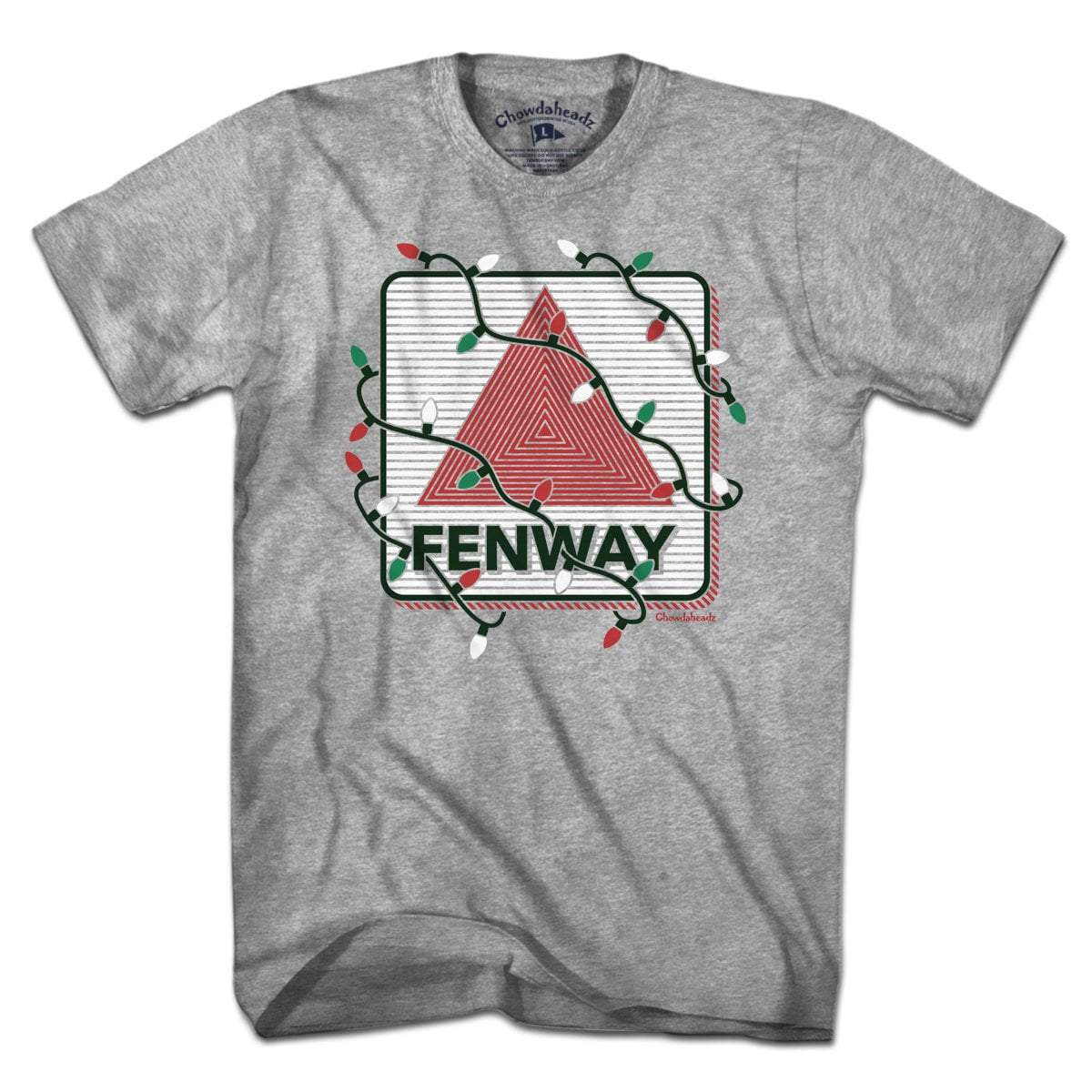 Fenway Holiday Lights T-Shirt - Chowdaheadz