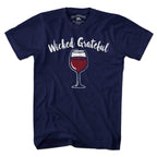 Wicked Grateful Wine Glass T-shirt - Chowdaheadz