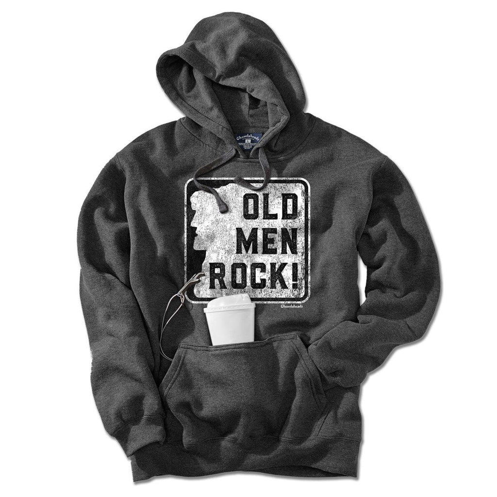 Old Men Rock Tailgater Hoodie - Chowdaheadz