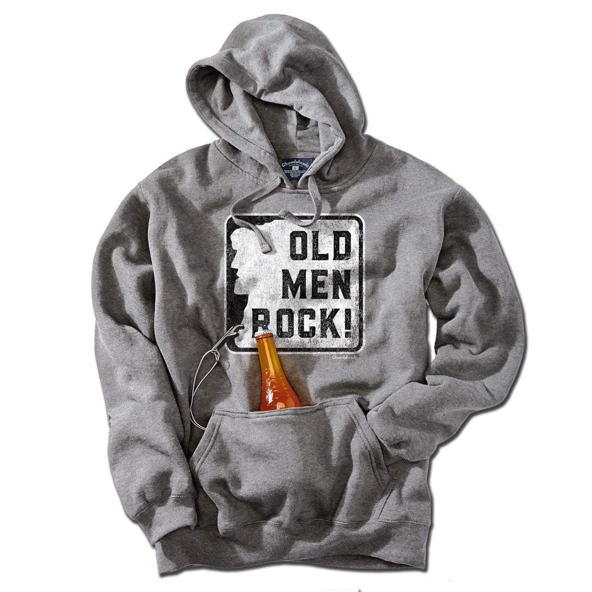 Old Men Rock Tailgater Hoodie - Chowdaheadz